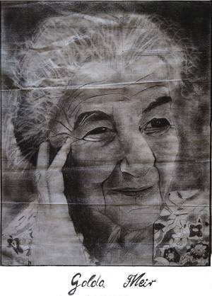 Potrait von Golda Meir