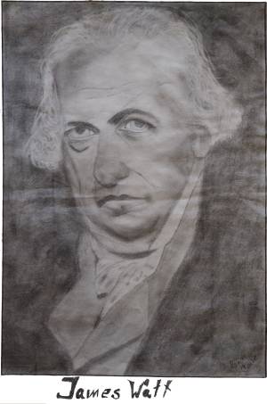 Potrait von James Watt